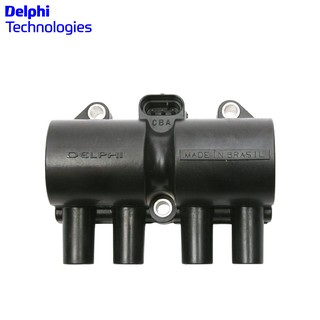 Delphi คอยล์จุดระเบิด คอยล์หัวเทียน สำหรับรถ Chevrolet เชฟโลเลต Optra Aveo Cruze Zafira Sonic