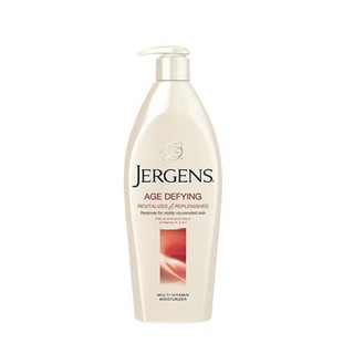 โลชั่นทาผิว บอดี้โลชั่น โลชั่นบำรุงผิวกาย เจอร์เก้น สูตร Age Defying ขนาด 650 มล. Jergens x 1 ขวด