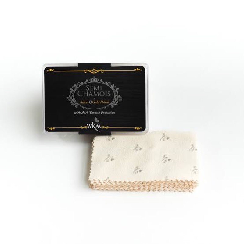 แบ่งขาย WKM Semi-Chamois ผ้าชุบน้ำยาสำหรับขัดเงาเครื่องประดับเงินและทอง ชนิดนุ่มพิเศษ