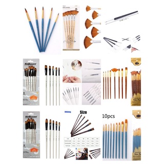 ชุดพู่กันสําหรับวาดภาพระบายสีน้ํา Watercolor Brush Set