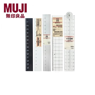 Muji ไม้บรรทัด แบบพกพา ขนาดเล็ก 15 ซม.