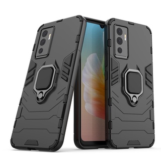 เคส Vivo V23e 5G ฮาร์ดเคสกันกระแทกเคสโทรศัพท์ Hybrid Armor Shockproof Ring Case Vivo V23e VivoV23e 5G Cover Stand