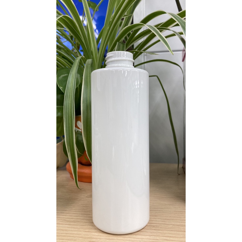 ขวด PET สีขาว 300 ml + ฝาปั๊ม