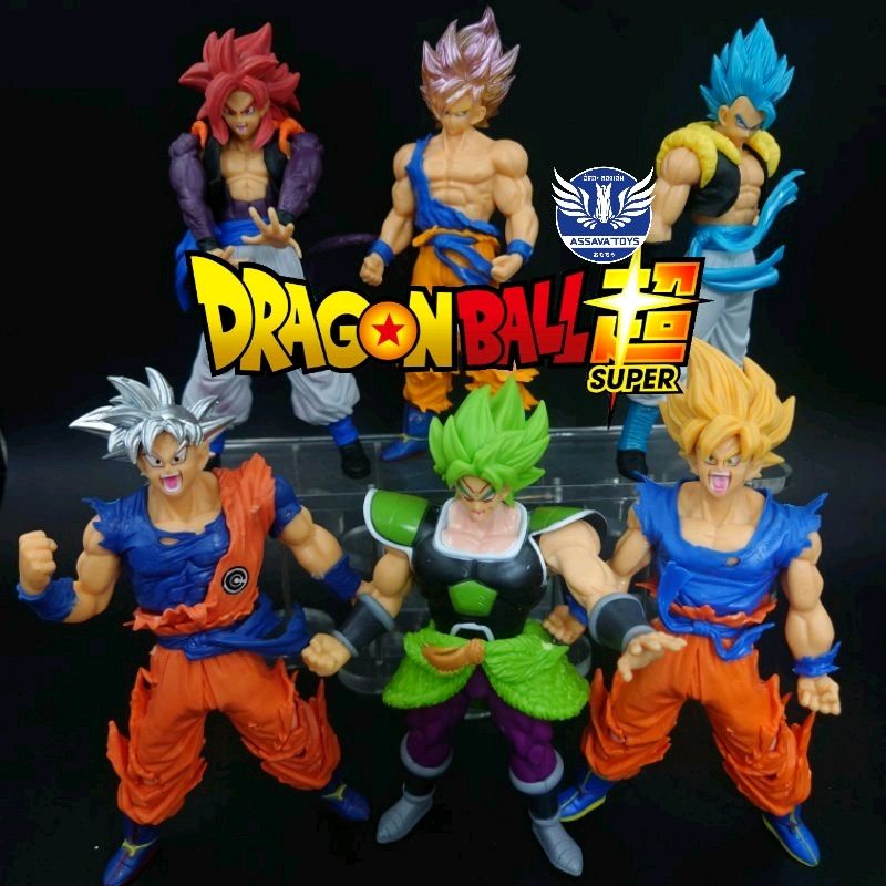 โมเดล Dragonball ดราก้อนบอล Set - D ชุด Broly จำนวน 6 ตัว ขนาดใหญ่พิเศษ ตัวใหญ่มาก 16-20 Cm ราคาถูก พร้อมส่งทันที