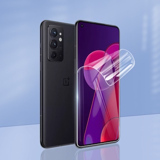 ฟิล์มไฮโดรเจล TPU นิ่ม บางพิเศษ สําหรับ OnePlus 9RT 9 8 7 7T Pro 9R 8T oneplus9 5G ด้านหน้า ด้านหลัง ป้องกันเต็มจอ ฟิล์มป้องกันแบบใส (ไม่ใช่กระจกนิรภัย)