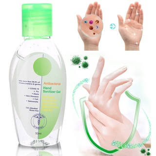 50ml No Wash Hand Cleaning Liquid น้ำยาทำความสะอาดมือให้ความชุ่มชื้นแห้งเร็ว