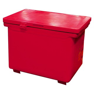 เคทีซี ตู้แช่ขาสูงบานพับหูจับ ขนาด 200 ลิตร สีแดง KTC High Lift Cabinet Hinge with Handle Size 200 liters Red