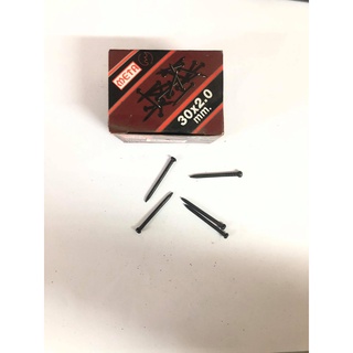 ตะปูคอนกรีตดำ 30x2.0 mm. เมต้า