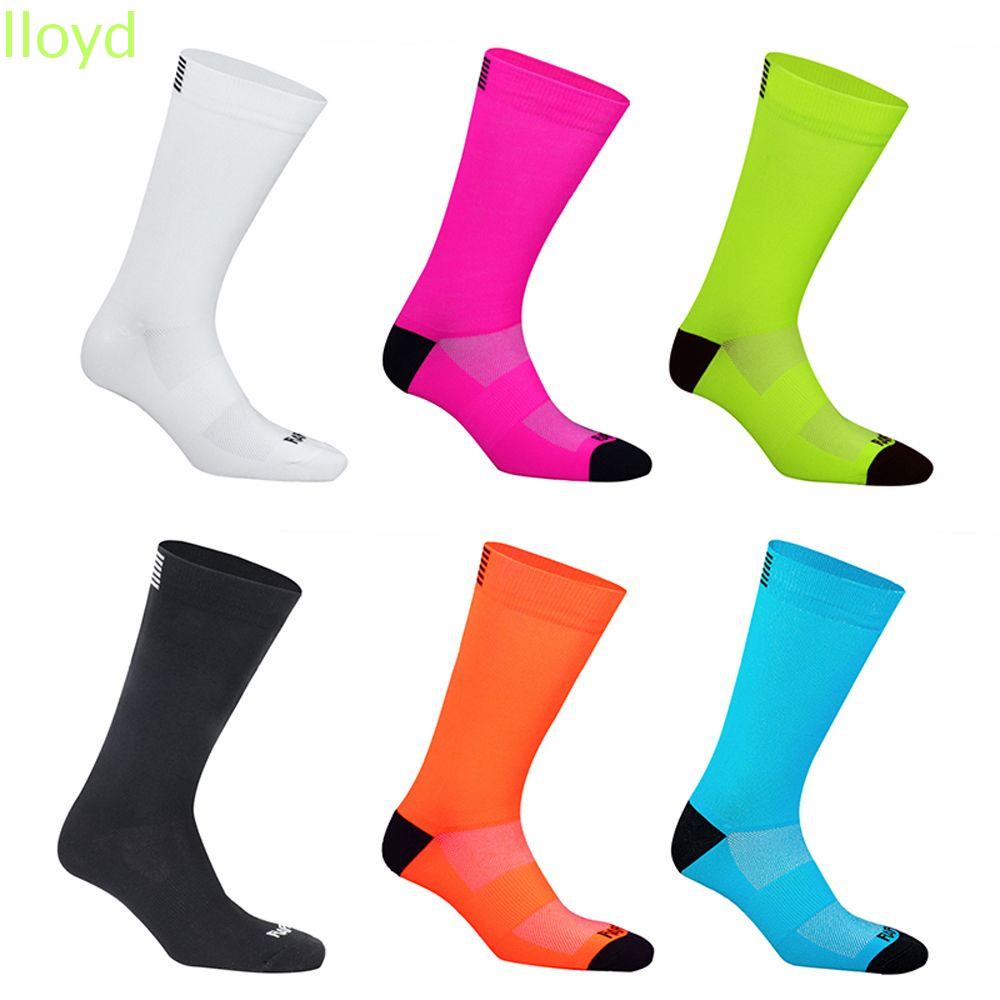 LLOYD Cotton Cycling Socks Thick Compression Socks Bike Socks Sports Socks Running Quick Dry