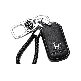 เคสกุญแจรถยนต์ honda ACCORD CIVIC CRV5 HRV FIT CRV พวงกุญแจ พวงกุญแจรถยนต์ ปลอกกุญแจรถยนต์ กระเป๋าใส่กุญแจรถยนต์