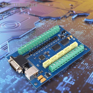 Sagittarius314 Mach3 บอร์ดควบคุมการเคลื่อนไหว Usb 5 แกน 100Khz สําหรับแกะสลัก Cnc 12-24V