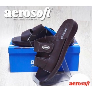 Aerosoft รองเท้าแตะ 2ตอน สายฝังทน ของแท้100%