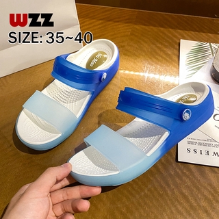 [READY STOCK]Womens jelly sandals Outdoor slippers