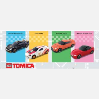 Mcdonalds happy meal Tomica 2017 อาหารแมคโดนัลด์ รสแฮปปี้มีล