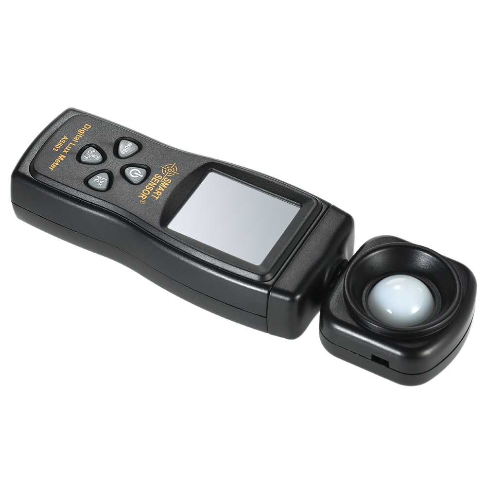 thumbnail image 2 of Digital Lux Meter Light Meter - SMART SENSOR AS803 Handheld 200000 LUX Illuminometer 2 of 3