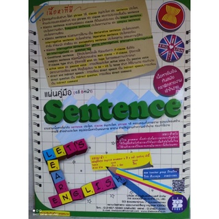 แผ่นคู่มือสรุปเรื่ิอง sentence