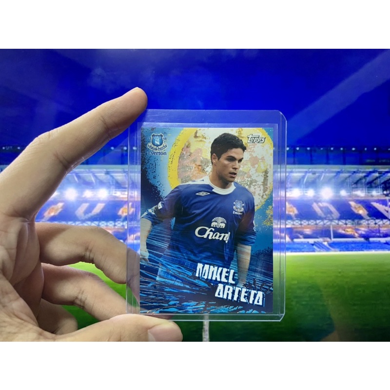 การ์ดนักฟุตบอล Topps Premier League Mikel Arteta - Everton