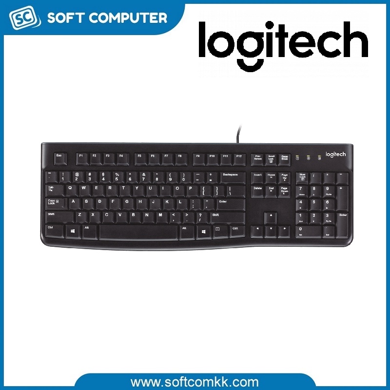 คีย์บอร์ด Logitech K120 USB