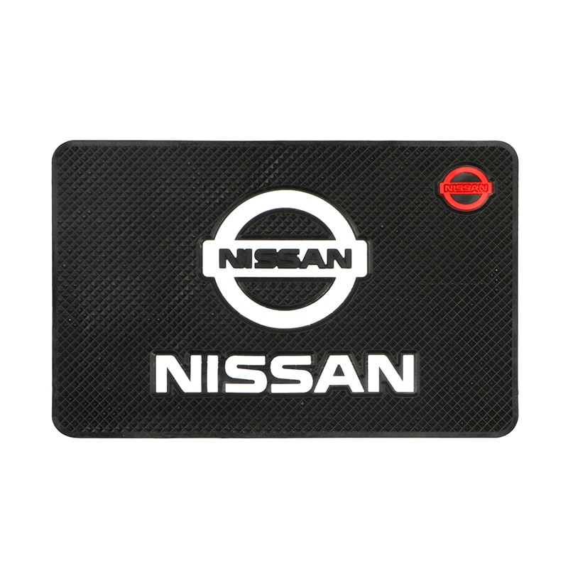 นิสสัน แผ่นกันลื่น​ ที่วาง​ของ​ใน​รถ​ แผ่นวาง​ของ​ / Nissan Car Logo Anti Slip Mat Phone Holder Non-Slip Mat non slip Pad