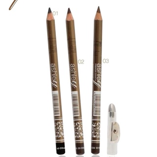 Ashley Eye Area Pencil แอชลี่ย์ ดินสอเขียนคิ้ว รุ่นมีกบเกลา AP052