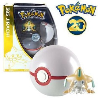 TAKARA TOMY Pokeball + 385 Jirachi Pocket Monster Pokemon Collection Action Figure