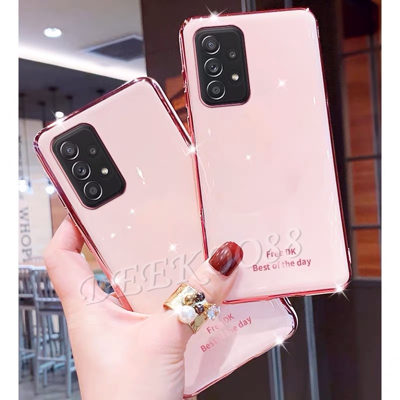 เคสโทรศัพท์ Samsung Galaxy A52S Phone Case Luxury Bling Electroplating Softcase All-inclusive Anti-fall Back Cover เคส SamsungA52S Casing #0