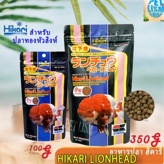 Hikari Lionhead - อาหารปลาฮิคาริ สำหรับปลาทองหัวสิงห์100กรัม/350 กรัม