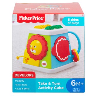 ชุดกล่องกิจกรรมฟิชเชอร์ ไพรส์ รุ่น FYK64  / Fisher Price Take &amp; Turn Activity Club FYK64