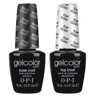 OPI Gel Color Top Coat / Base Coat เบสโค้ด ท็อปโค้ด สีเจลจ้า แท้ 100%