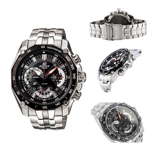 นาฬิกาข้อมือผู้ชาย Edifice รุ่น EF-550D-1A มาใหม่ มีประกัน1ปี พร้อมส่ง WpJm