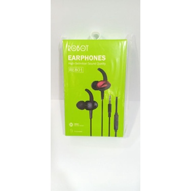 ROBOT หูฟังสเตอริโอลวด RE801 ROBOT