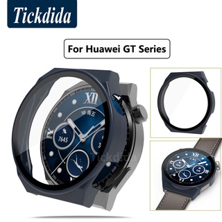 สําหรับ Huawei Watch GT 3 Pro เคส 46 มม. กรอบป้องกันหน้าจอ กันชน สําหรับ Huawei GT 3 46 มม. GT 2e กระจก