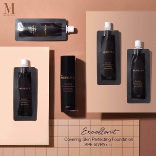 รองพื้้นซองดำMERREZCA Excellent Covering Skin Perfecting Foundation SPF50 PA+++