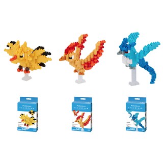 ของแท้จากญี่ปุ่น🧡 Kawada NBPM 046/ 047/ 048 Nanoblock Pokemon ตัวต่อนาโนบล็อคโปเกม่อน