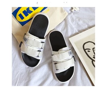 Shoes รองเท้าแตะแบบสวม ผู้ชาย ผู้หญิง น้ำหนักเบา สวมง่าย ใส่สบาย J78