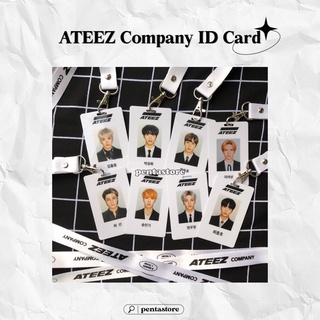 Ateez สายคล้องบัตรประจําตัว บริษัท