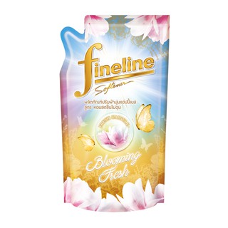 [ขายดี] Fineline ไฟน์ไลน์ปรับผ้านุ่มแฮปปี้เนส สูตรหอมสดชื่นไม่ฉุน กลิ่น Blooming Fresh 500 มล.