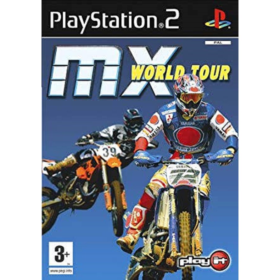 Ps2 เกมส์ Mx World Tour (เกมนี้เป็น VCD)