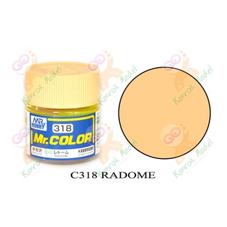 สีสูตรทินเนอร์ Mr.hobby Mr.color C318 Radome Semi-Gloss 10ml