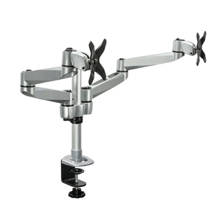 ERGOMOTIVE แขนจับจอ 2 จอ แขน Swivel แบบยึดโต๊ะ รองรับจอสูงสุด 27" Monitor Arm รหัสรุ่น EM43136