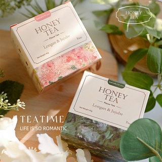 HONEYTEA Hi ชาของขวัญชนิดบรรจุกล่องชาดอกไม้สุขภาพ