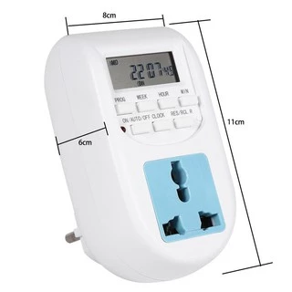 เครื่องตั้งเวลา ทามเมอร์ Timer 220V 10A รุ่น AL-06 แบบเสียบปลั๊ก ( สินค้าขายดี )