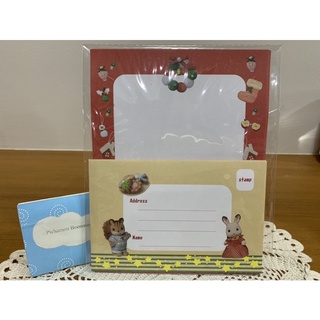 Sylvanian souvenir letter ซิลวาเนียน ของที่ระลึก ซองจดหมาย กระดาษเขียนจดหมาย (ไม่มีในไทย)