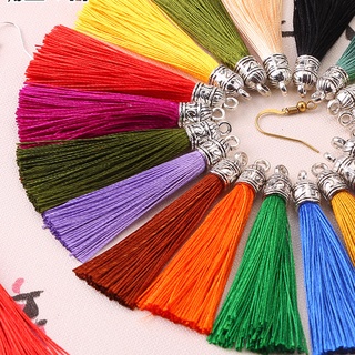 20ชิ้นเครื่องประดับพู่โลหะหมวกที่คั่นหูแขวนรถจี้จี้พัดลมจี้โ…