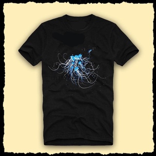 เสื้อยืดลําลอง แขนสั้น พิมพ์ลาย JELLY FISH deep sea banksy แฟชั่นสําหรับผู้ชาย ไซซ์ S-XXLS-5XL