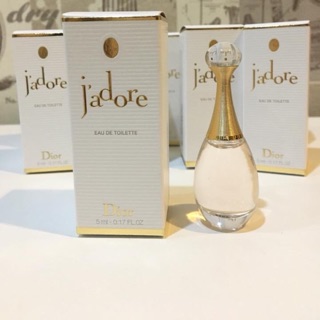 น้ำหอม jadore  Dior 5 ml.