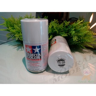 สีสเปย์ Tamiya TS-26 PURE WHITE 100ML