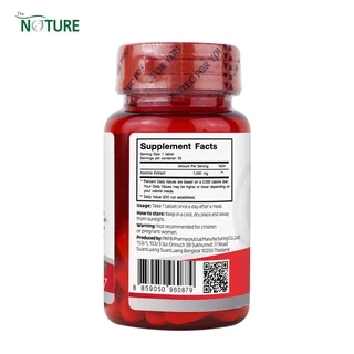 [ซื้อ 1 แถม 1] วิตามินซี อะเซโรล่า เชอร์รี่ สกัด 1000 mg Acerola Cherry Extract เดอะ เนเจอร์ THE NATURE อะเซโรลา