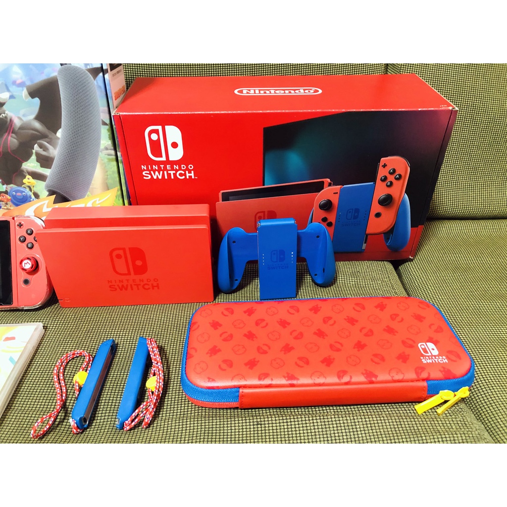 Nintendo Switch Mario Red / Blue Limited Edition