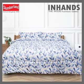 New Arrival ชุดผ้าปูที่นอน Slumberland ลาย Ocean Botanic เส้นใย Microbrushed Linen 355 เส้นด้าย